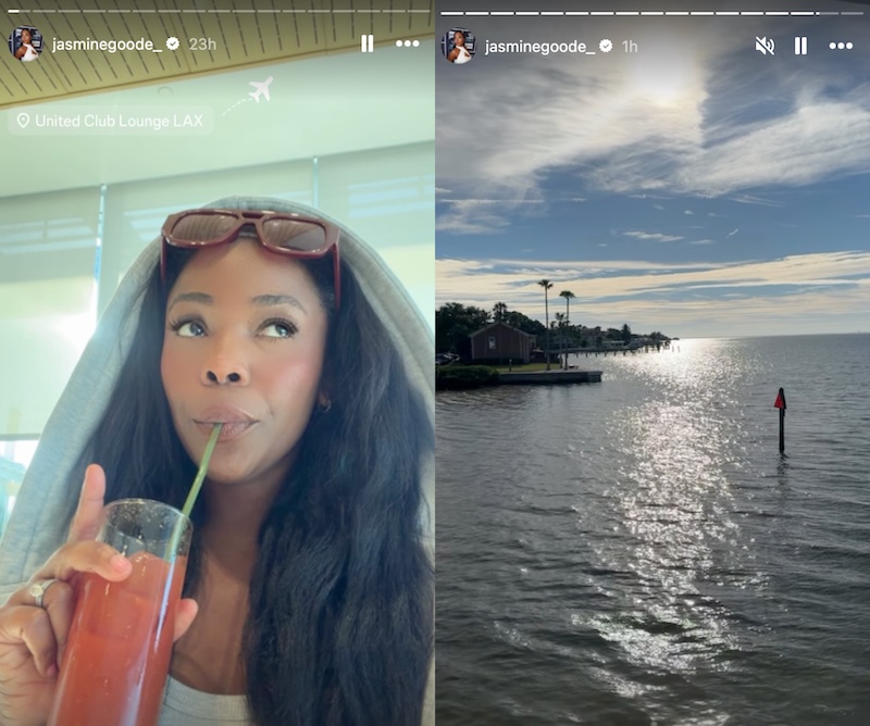 Jasmine Goode confirms that she is with The Valley Cast in Tampa