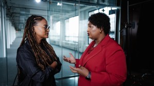 Ava DuVernay and Stacey Abrams in '14th'.