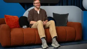 John Wilson at IndieWire Studio Presented by Dropbox at Sundance on January 24, 2026 in Park City, Utah.