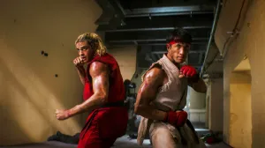 STREET FIGHTER, from left: Noah Centineo, Andrew Koji, 2026. © Paramount Pictures / Courtesy The Everett Collection