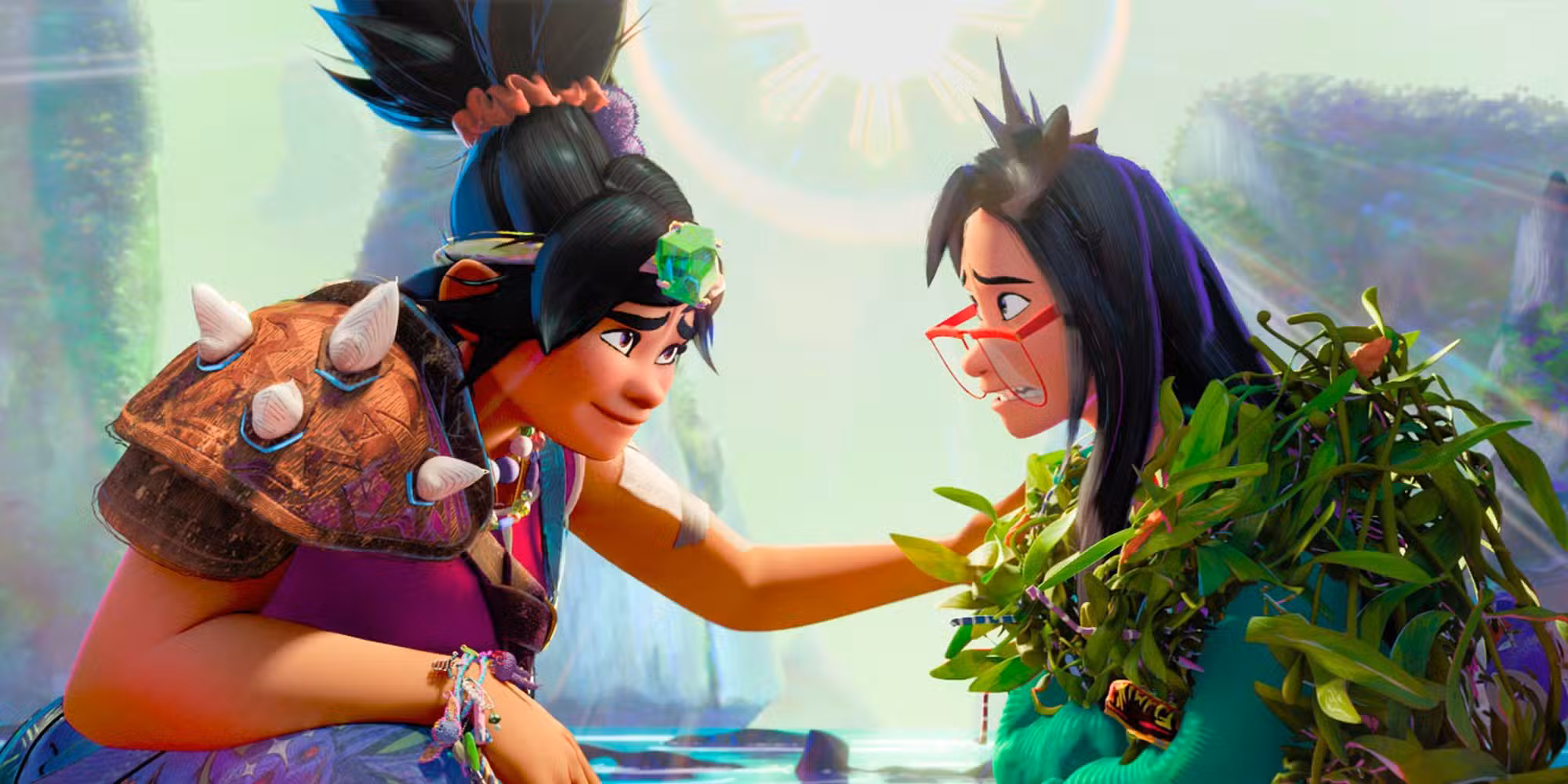 Jo (HER) and Raissa (Liza Soberano) in 'Forgotten Island'
