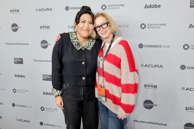 PARK CITY, UTAH - JANUARY 23: (L-R) Beth de Araújo and Michelle Satter attend the