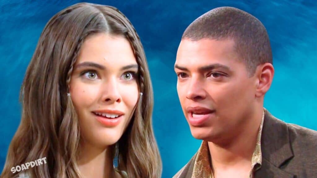 The Bold and the Beautiful Spoilers: Electra Forrester (Laneya Grace) - Zende Forrester (Delon de Metz) delivers an old shock.