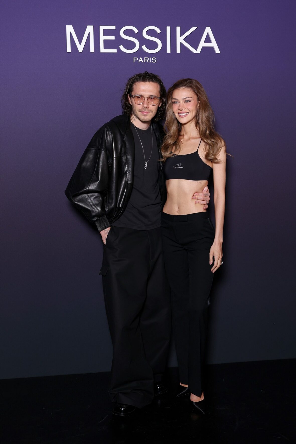 Celebrities stepped out for Messika's Paris Fashion Week show, including Brooklyn and Nicola, Julianne Moore and daughter Liv, Ester Exposito, and influencer Ollie Muhl.