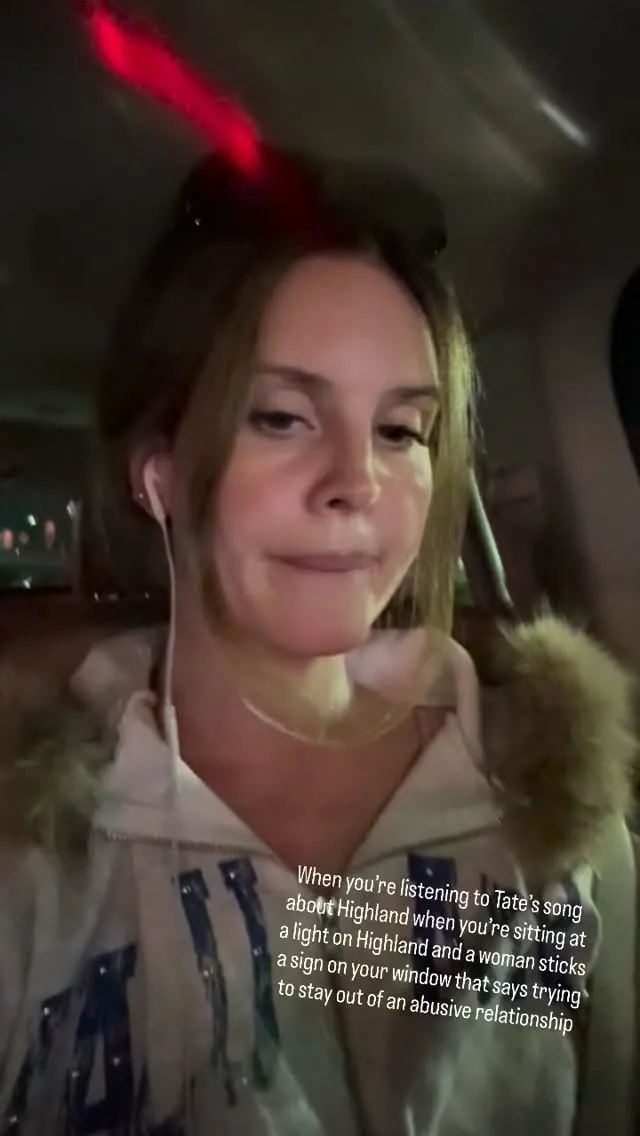 Lana Del Rey donates money to woman who leaves 'abusive relationship'