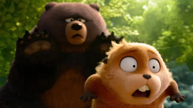 HOPPERS, from left: Ellen, Loaf, 2026. © Walt Disney Studios Motion Pictures / Collection courtesy of Everett