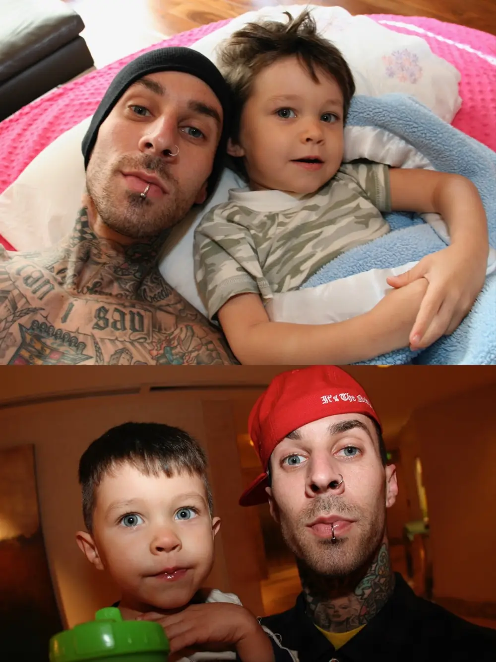 Travis Barker celebrates son Landon's 23rd birthday after undergoing nerve surgery