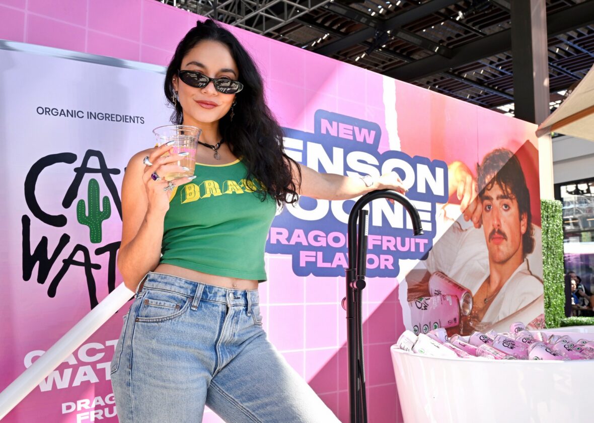 Caliwater Event at Century City Center with Benson Boone and Vanessa Hudgens