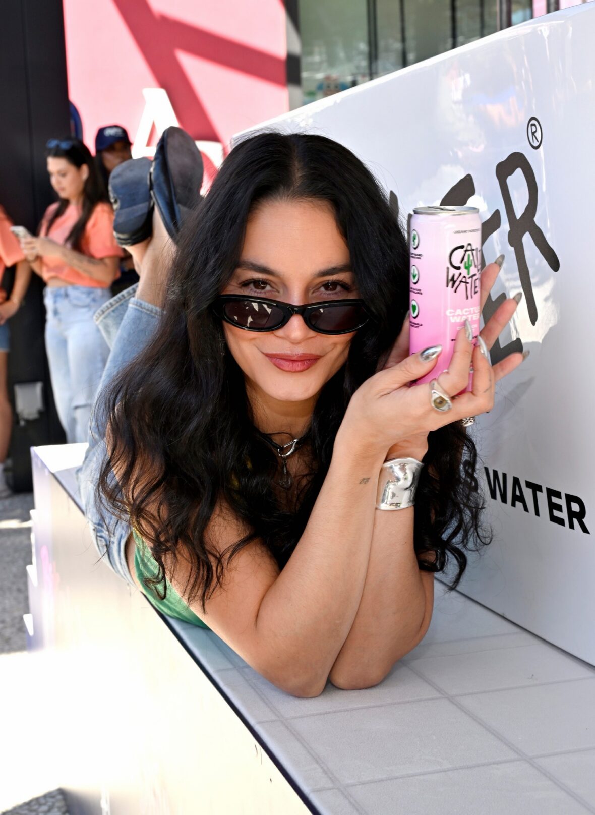 Caliwater Event at Century City Center with Benson Boone and Vanessa Hudgens