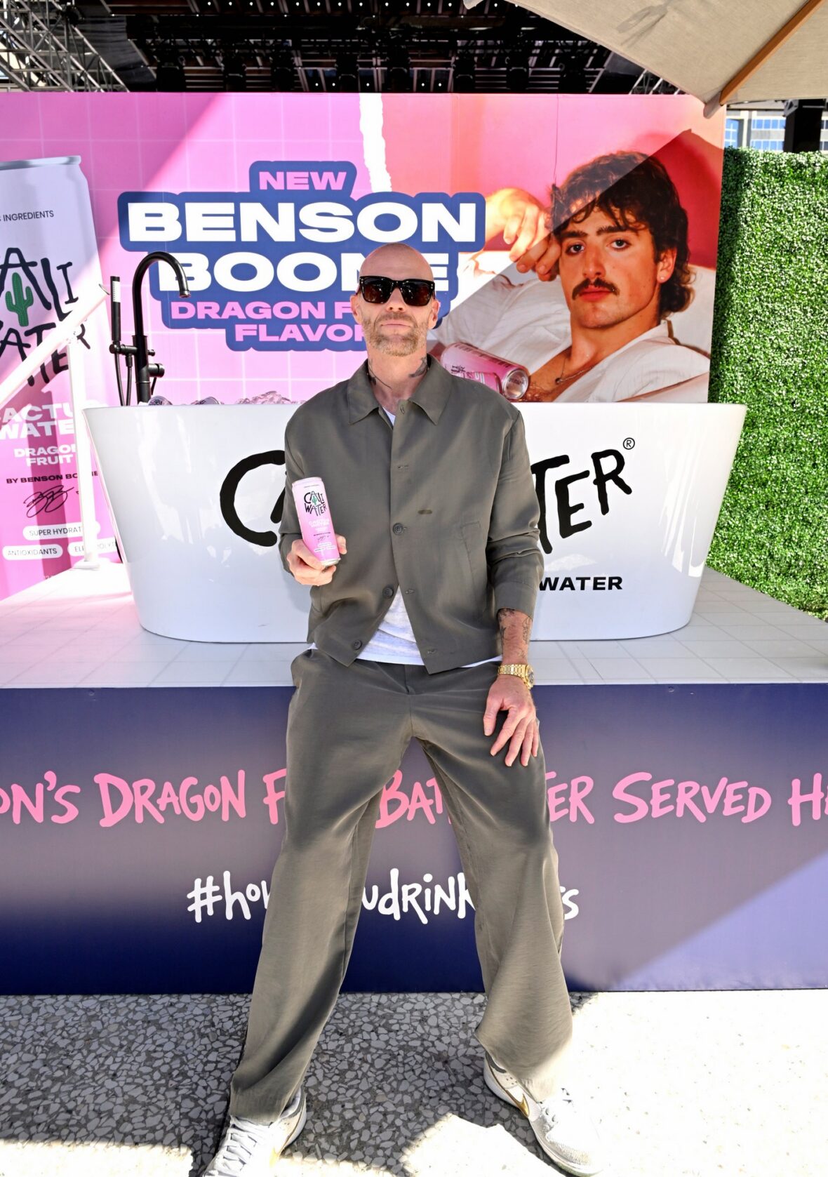 Caliwater Event at Century City Center with Benson Boone and Vanessa Hudgens