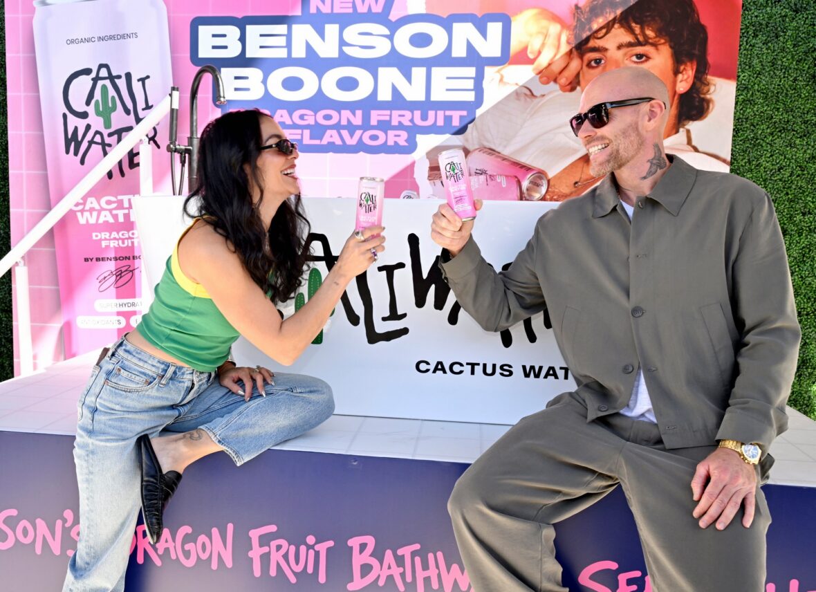 Caliwater Event at Century City Center with Benson Boone and Vanessa Hudgens