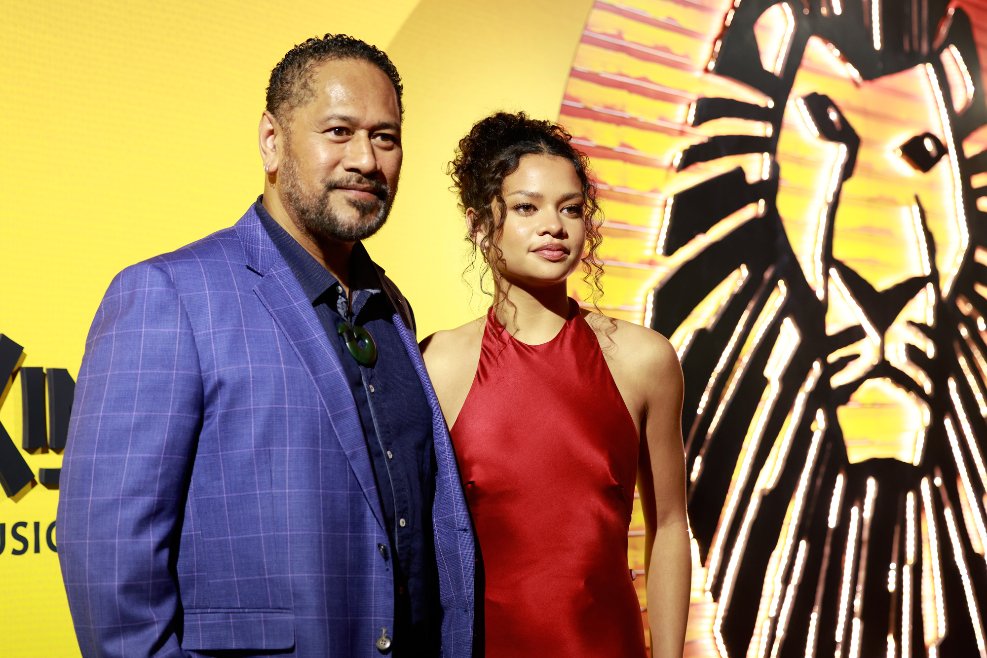 Catherine and Jay Laga'aia standing together