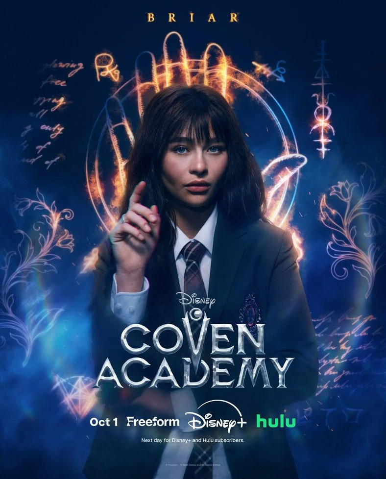 Character poster for Malina Pauli Weissman as Briar in Coven Academy