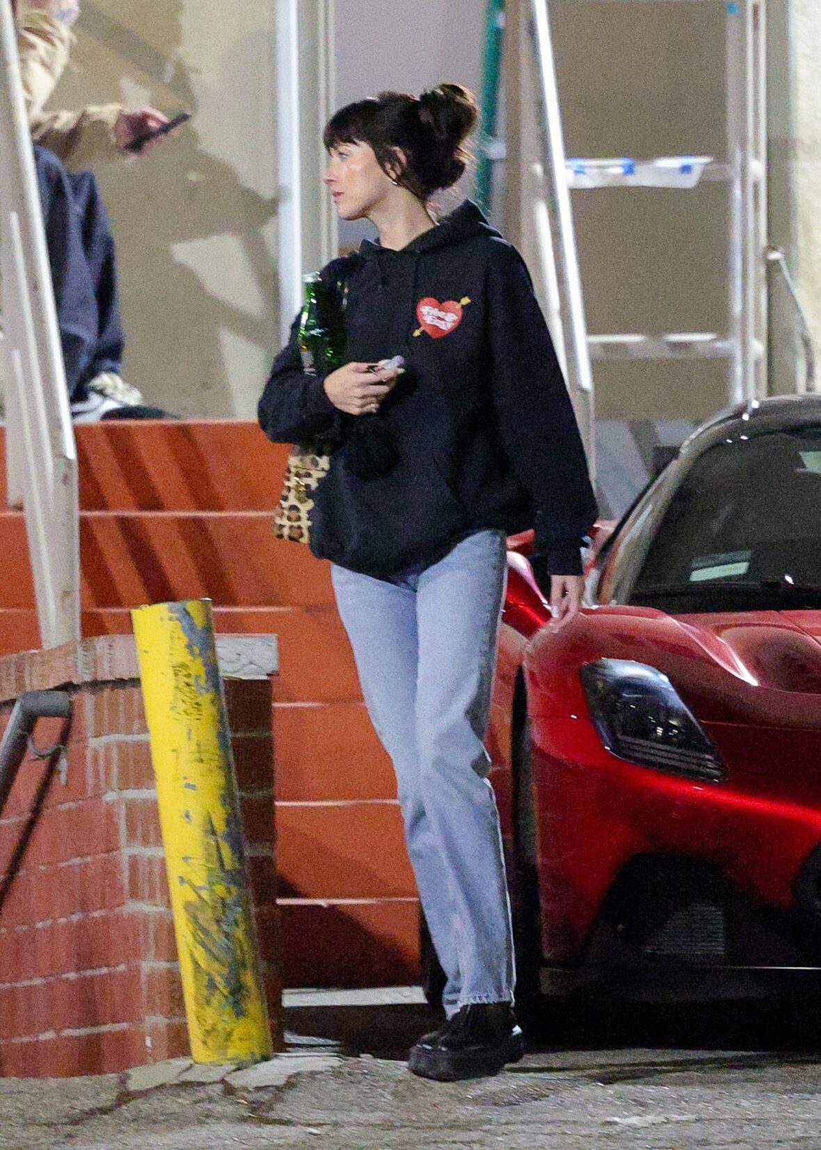 Dakota Johnson seen at the studio on October 27, 2027 in Los Angeles