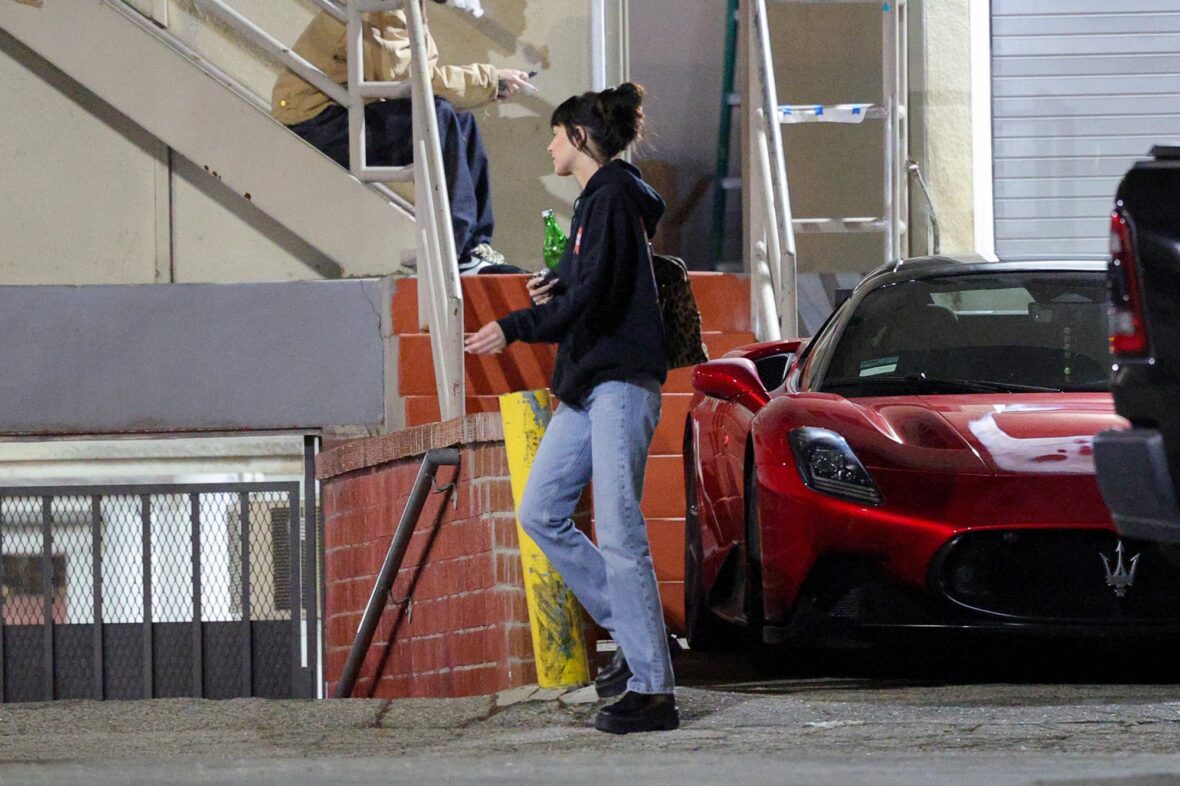 Dakota Johnson seen at the studio on October 27, 2027 in Los Angeles