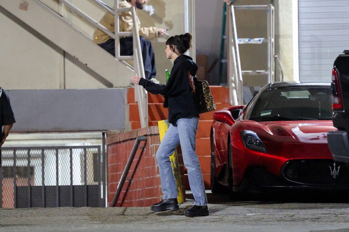 Dakota Johnson seen at the studio on October 27, 2027 in Los Angeles