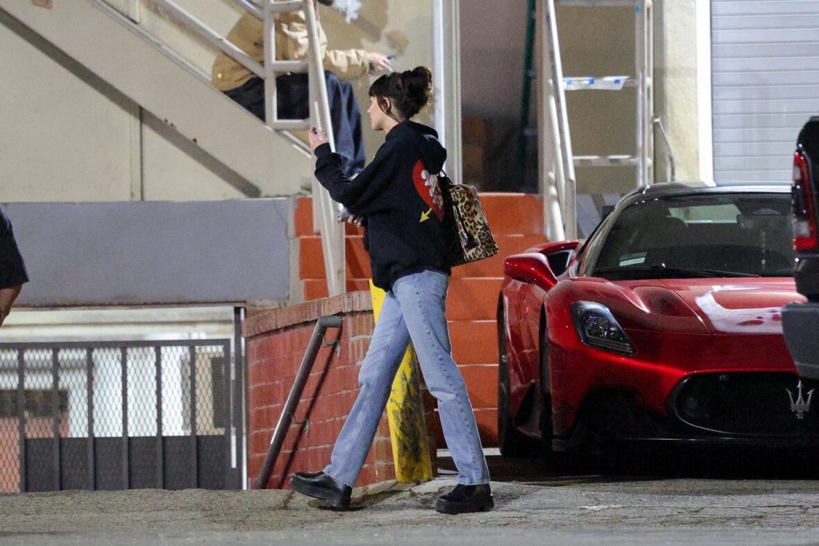 Dakota Johnson seen at the studio on October 27, 2027 in Los Angeles