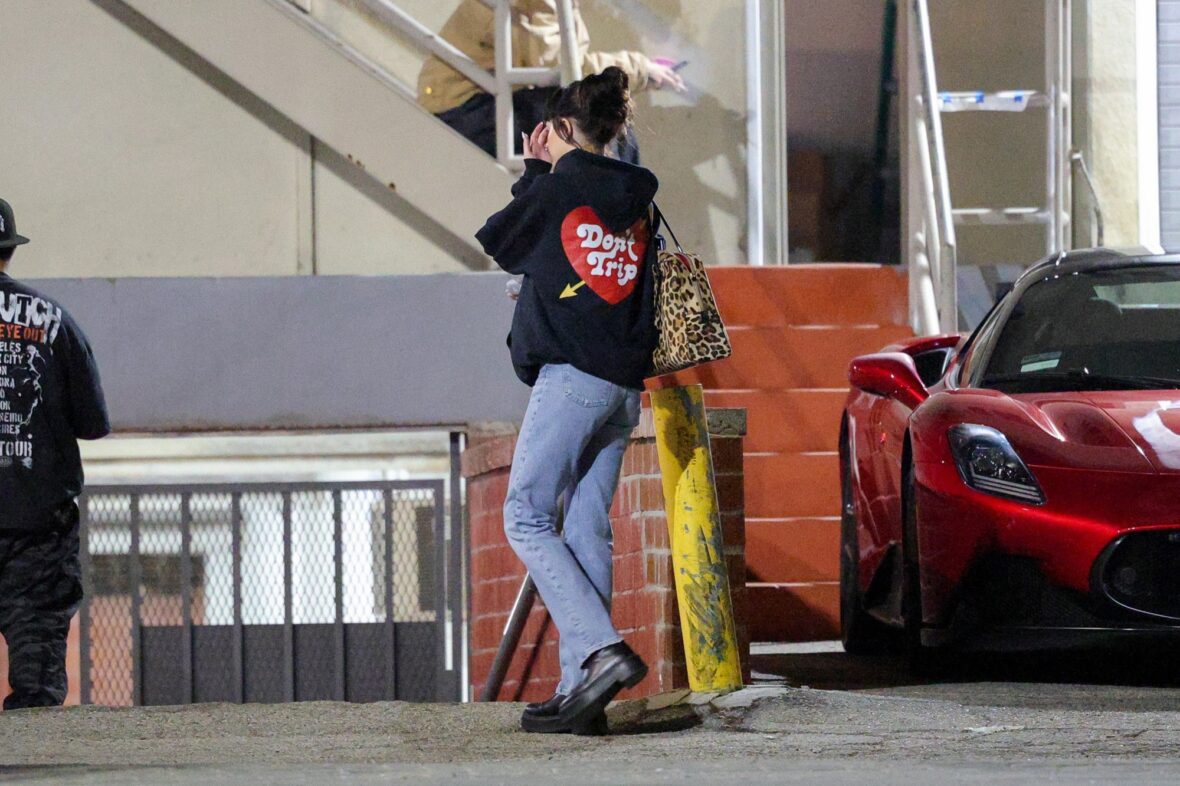 Dakota Johnson seen at the studio on October 27, 2027 in Los Angeles