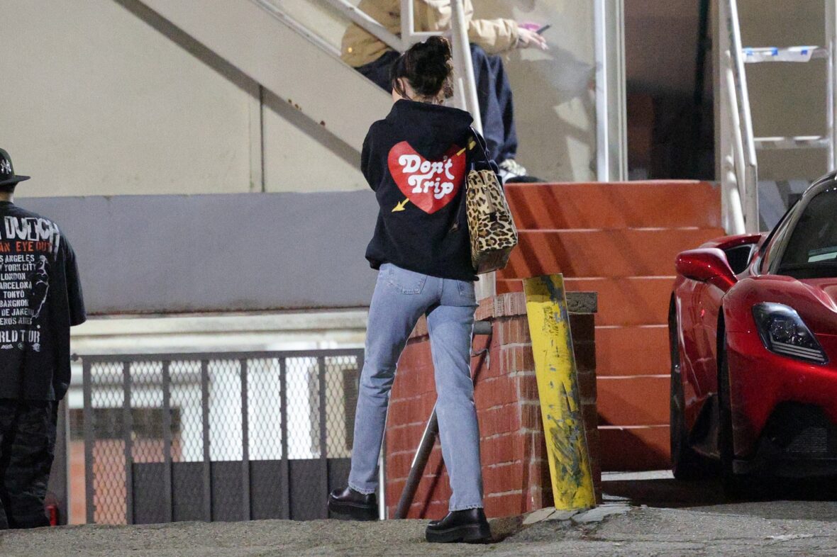 Dakota Johnson seen at the studio on October 27, 2027 in Los Angeles