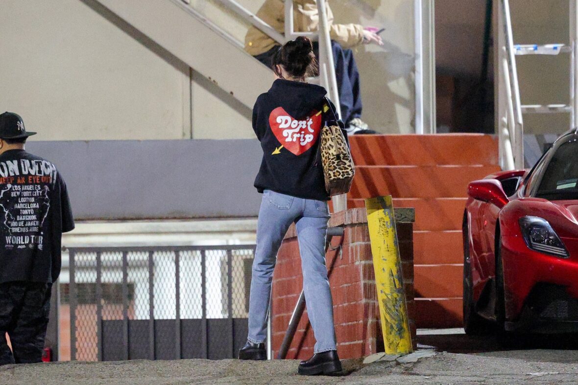 Dakota Johnson seen at the studio on October 27, 2027 in Los Angeles