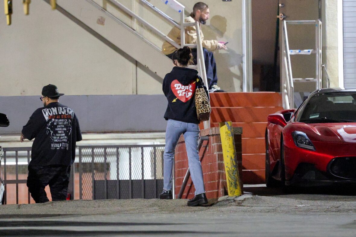 Dakota Johnson seen at the studio on October 27, 2027 in Los Angeles
