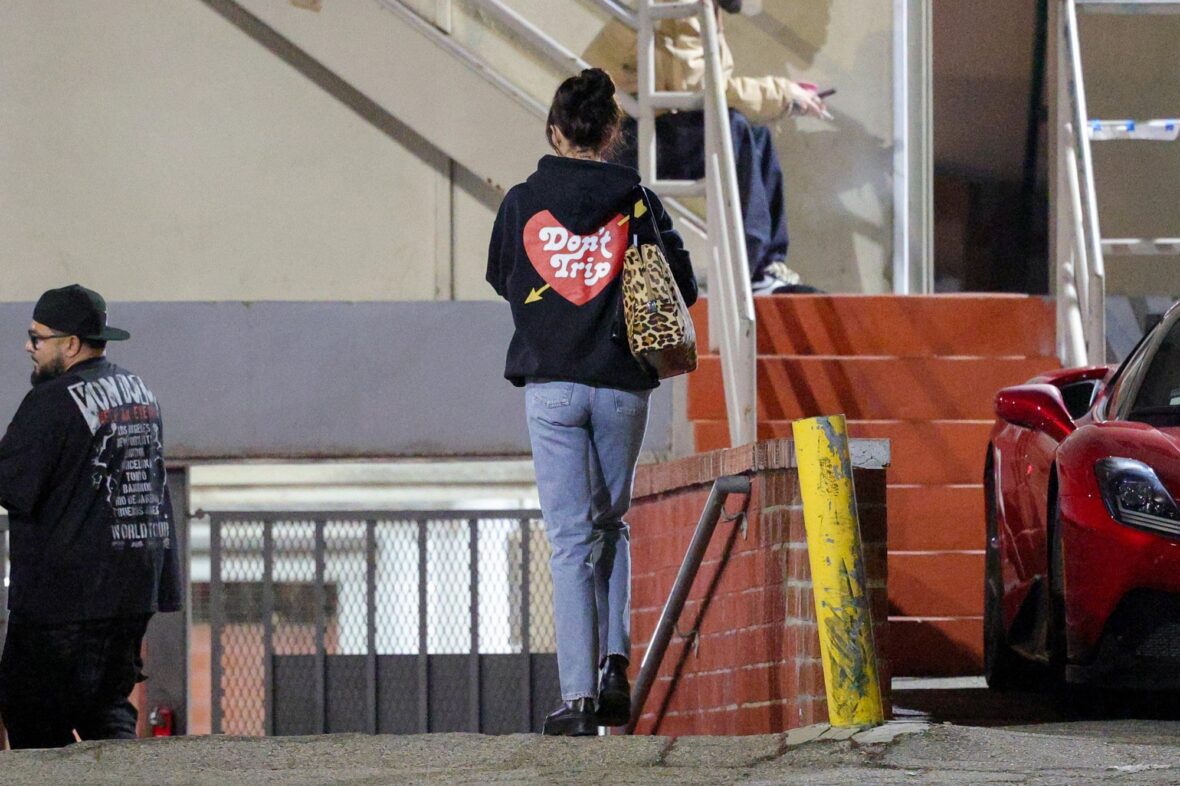 Dakota Johnson seen at the studio on October 27, 2027 in Los Angeles