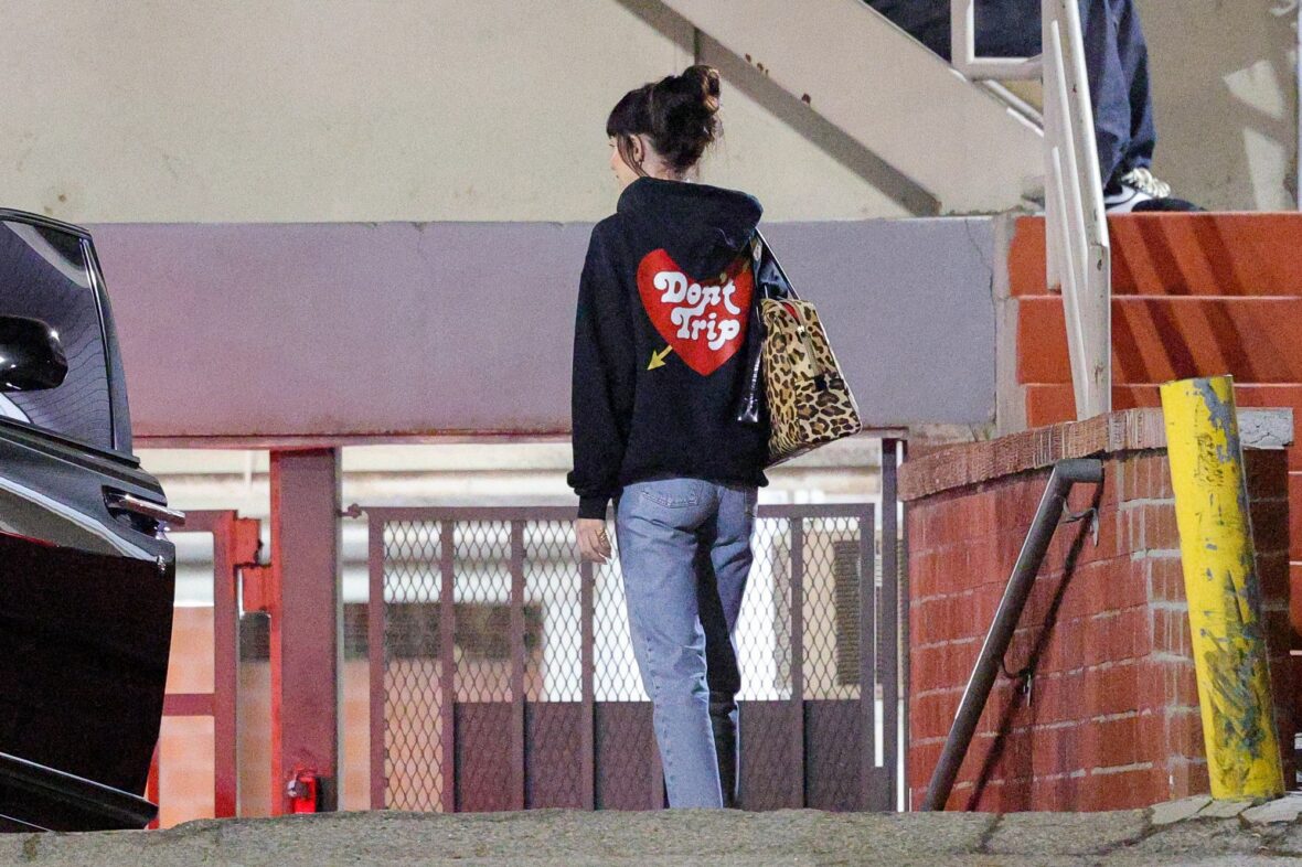 Dakota Johnson seen at the studio on October 27, 2027 in Los Angeles