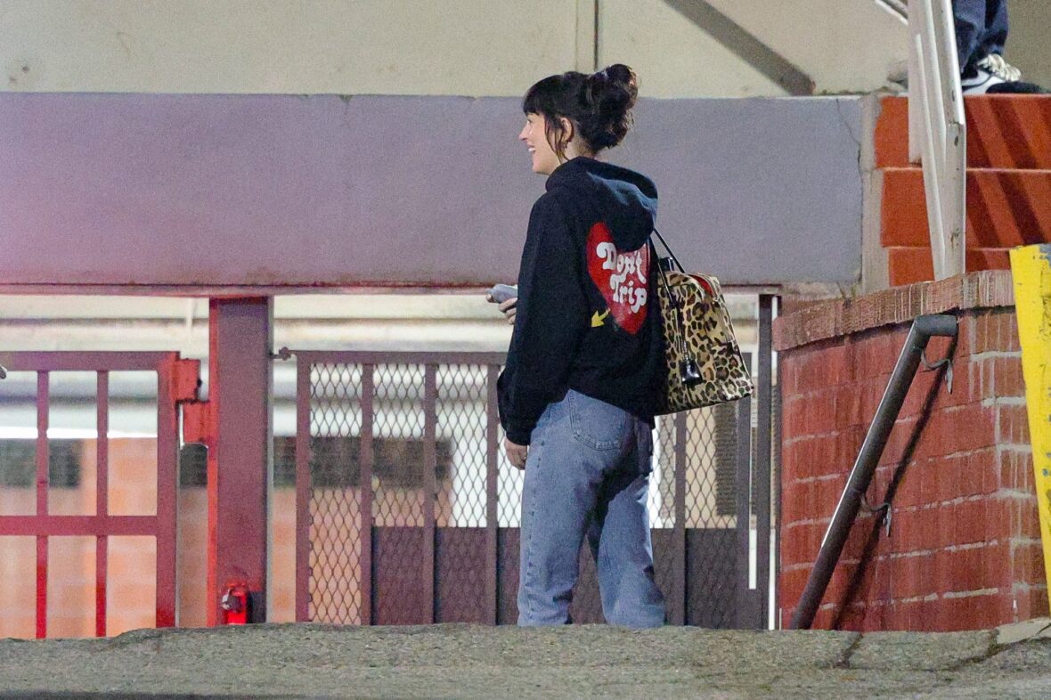 Dakota Johnson seen at the studio on October 27, 2027 in Los Angeles