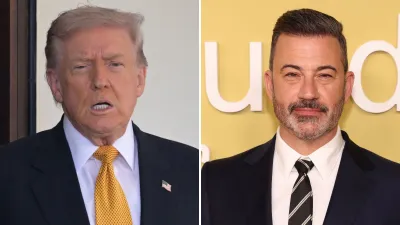 Donald Trump and Jimmy Kimmel