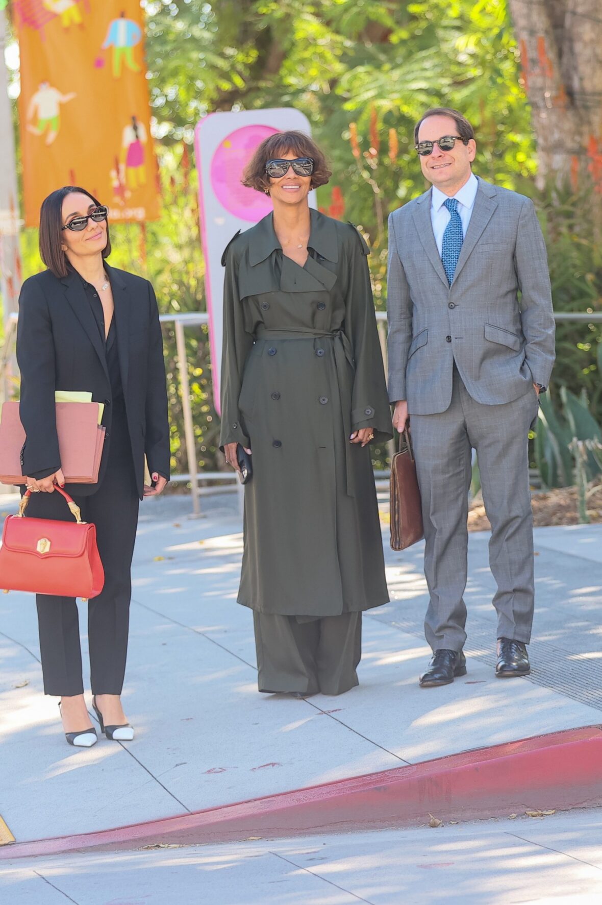 Halle Berry and Olivier Martinez leave court after their custody hearing