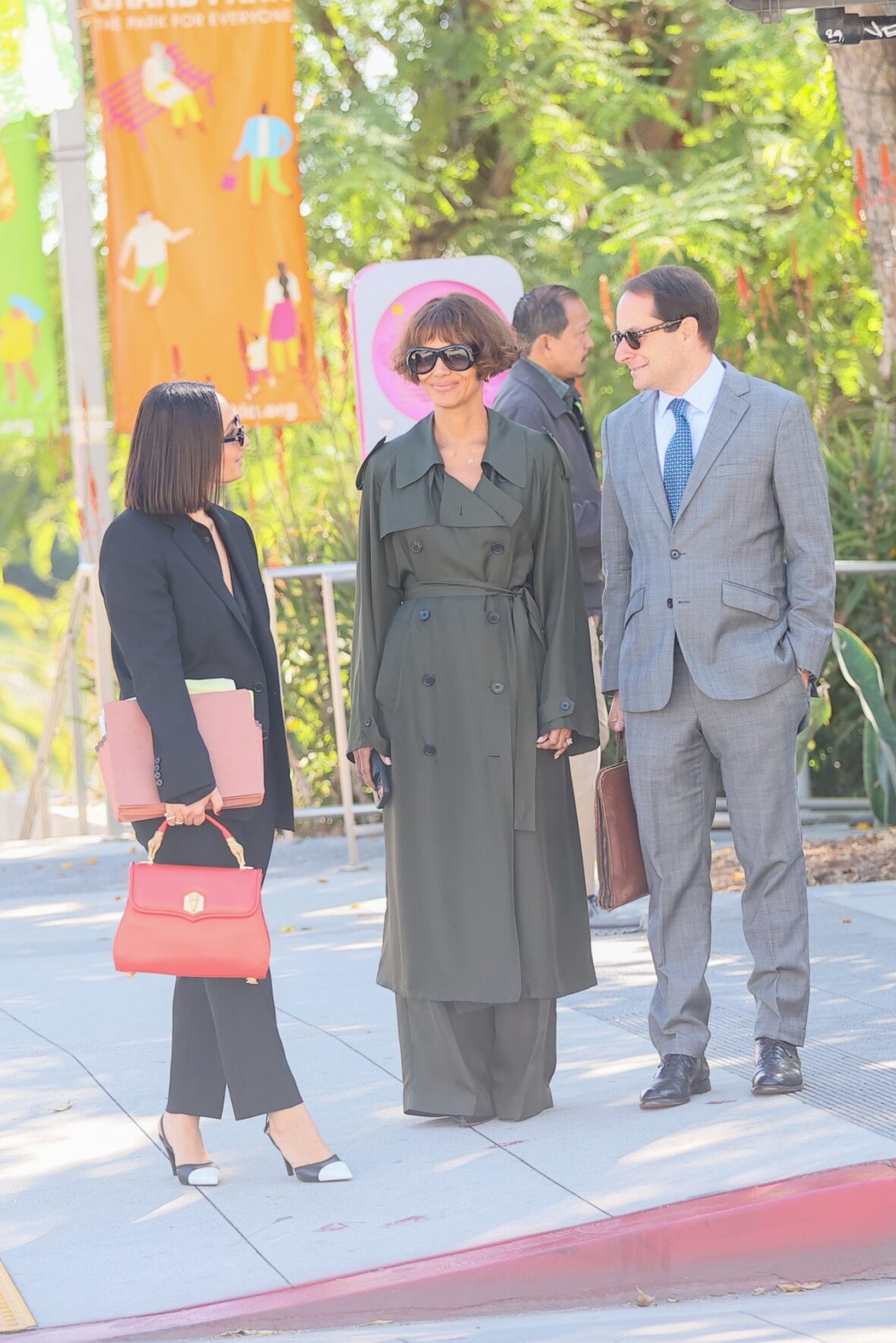 Halle Berry and Olivier Martinez leave court after their custody hearing