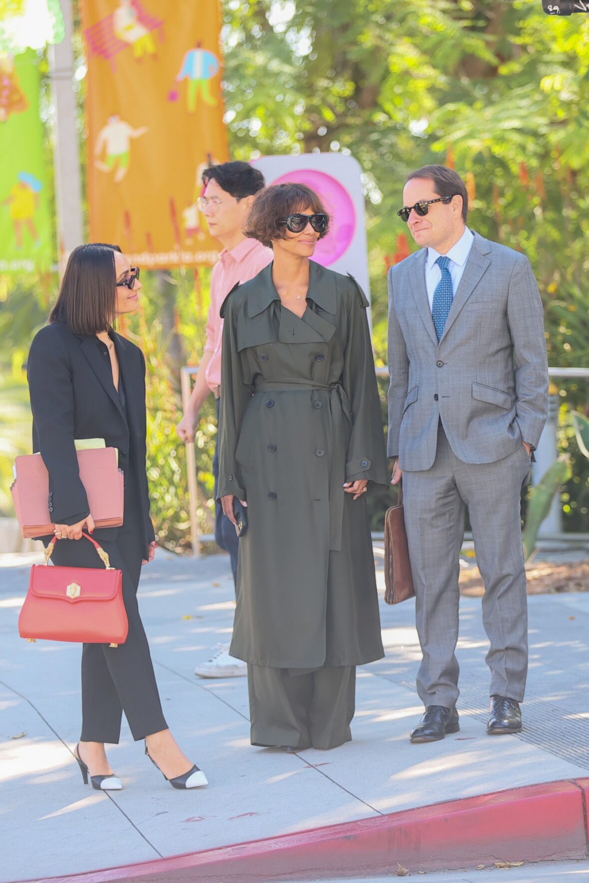 Halle Berry and Olivier Martinez leave court after their custody hearing