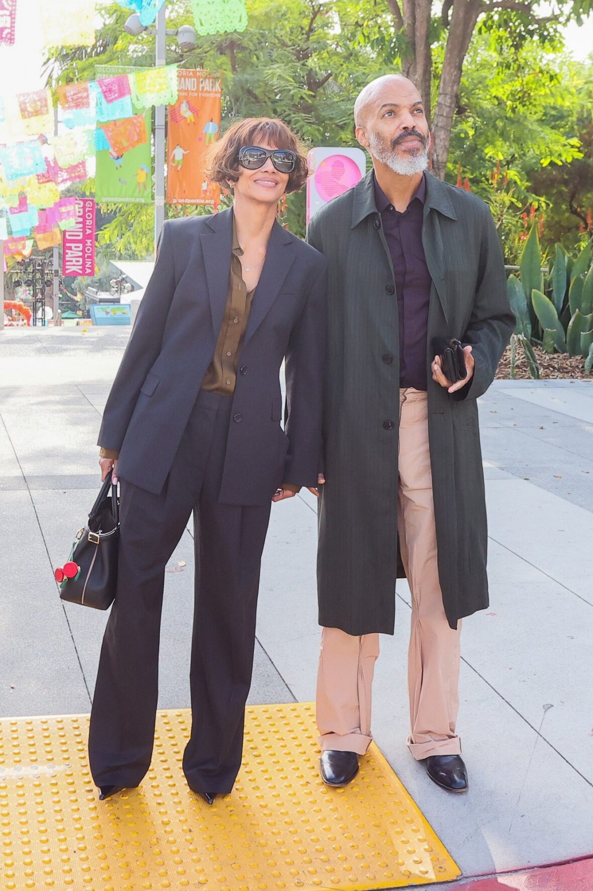 Halle Berry and Olivier Martinez leave court after their custody hearing