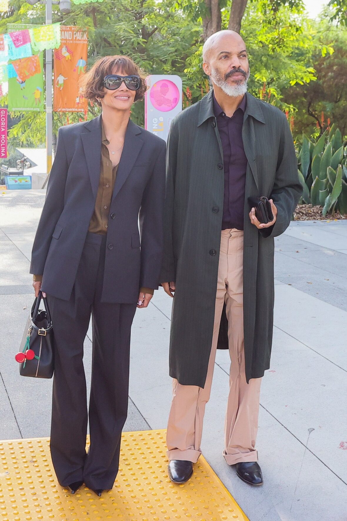Halle Berry and Olivier Martinez leave court after their custody hearing