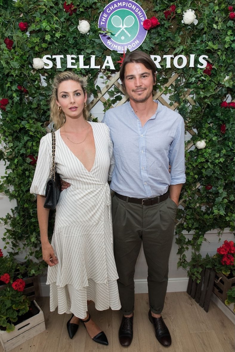 Tamsin Egerton and Josh Hartnett at The Championships, Wimbledon