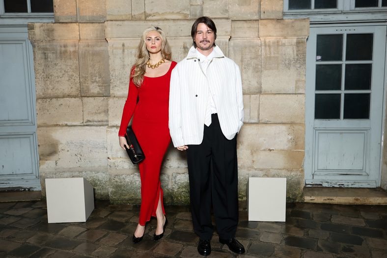 Tamsin Egerton and Josh Hartnett attend Jacquemus Menswear Fall/Winter 2026-2027