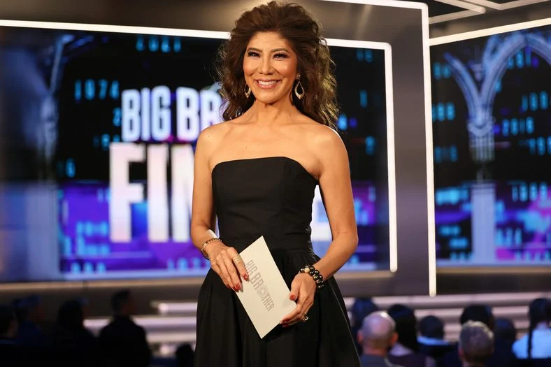 Still from Julie Chen Moonves at the end of Big Brother season 28