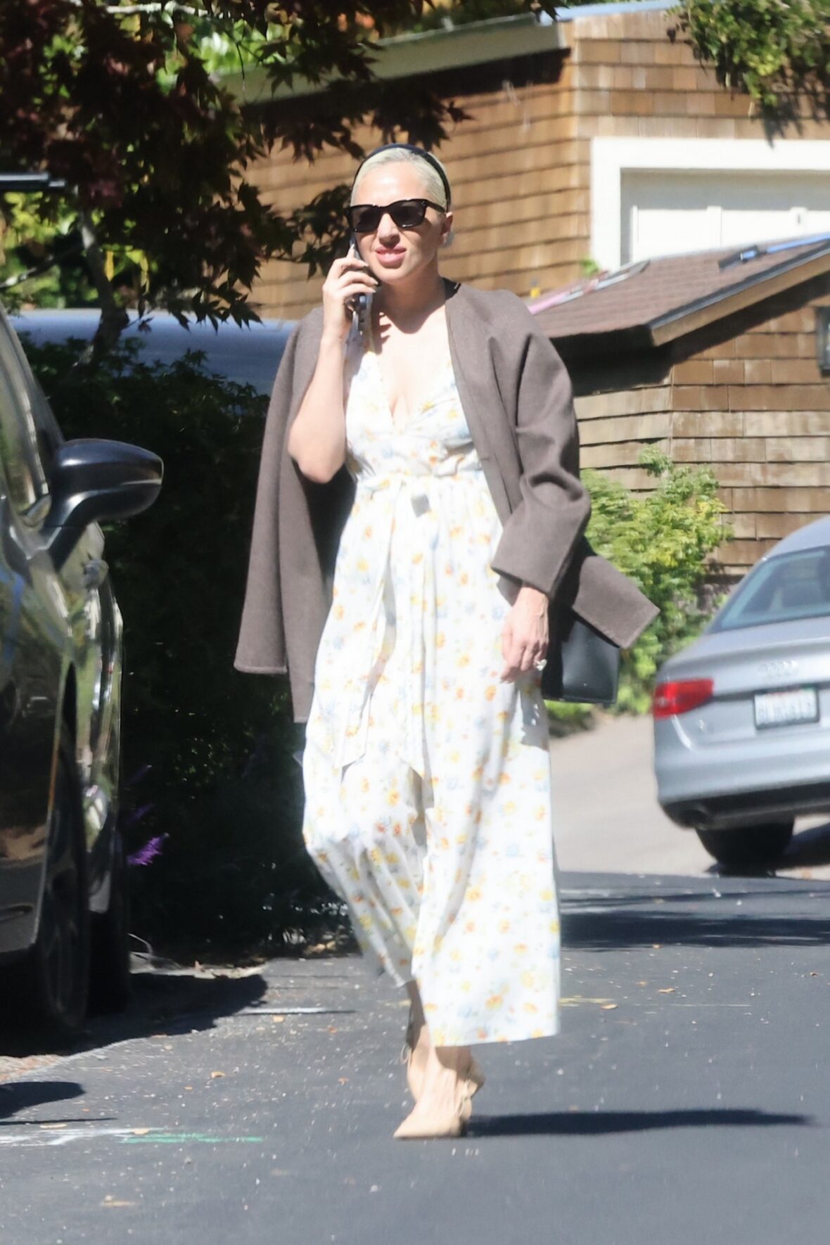 Lady Gaga visits friends in the Bay Area