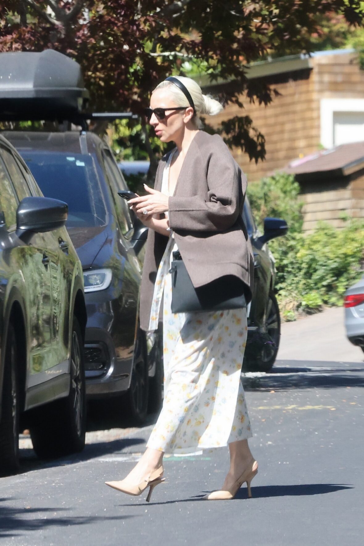 Lady Gaga visits friends in the Bay Area
