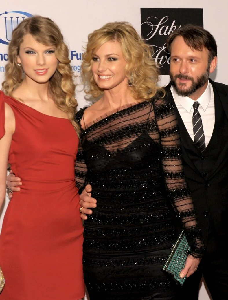 Taylor Swift with Faith Hill & Tim McGraw