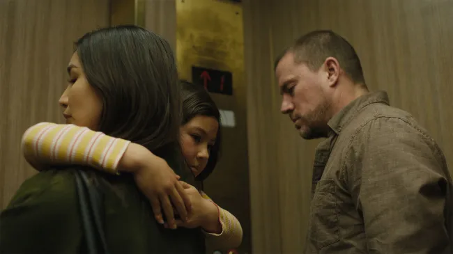 Gemma Chan, Mason Reeves and Channing Tatum star in Beth de Araújo's Josephine, an official selection of the 2026 Sundance Film Festival. Courtesy of Sundance Institute | photo by Greta Zozula.