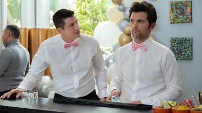 Ken Marino and Adam Scott in Party Down season 3
