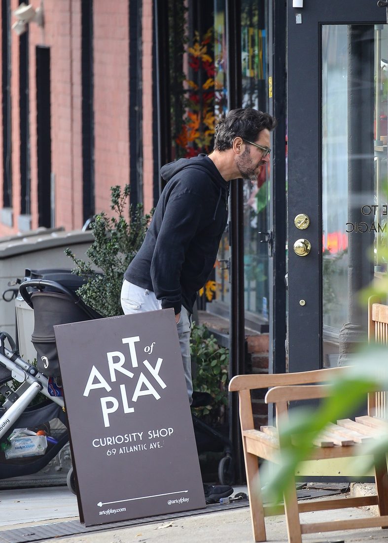 Paul Rudd looks into Art of Play in New York