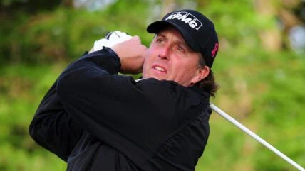 Phil Mickelson into the treatment