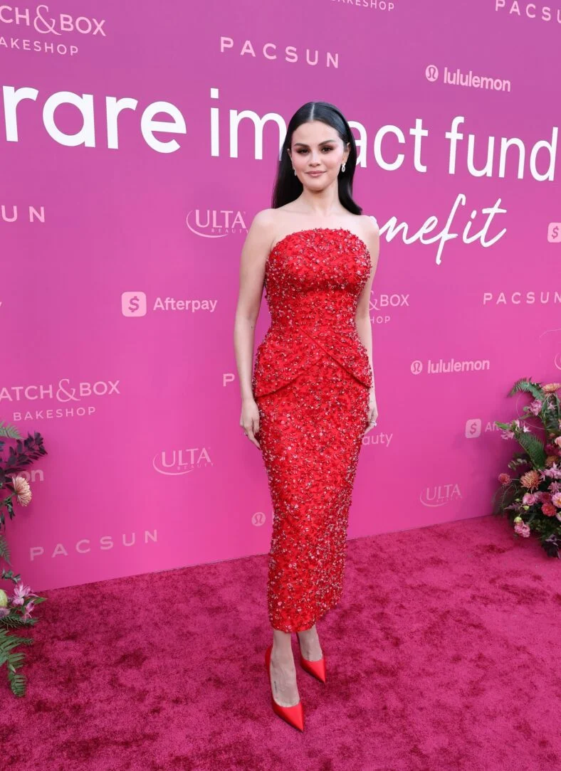 Selena Gomez at the Rare Impact Fund Benefit