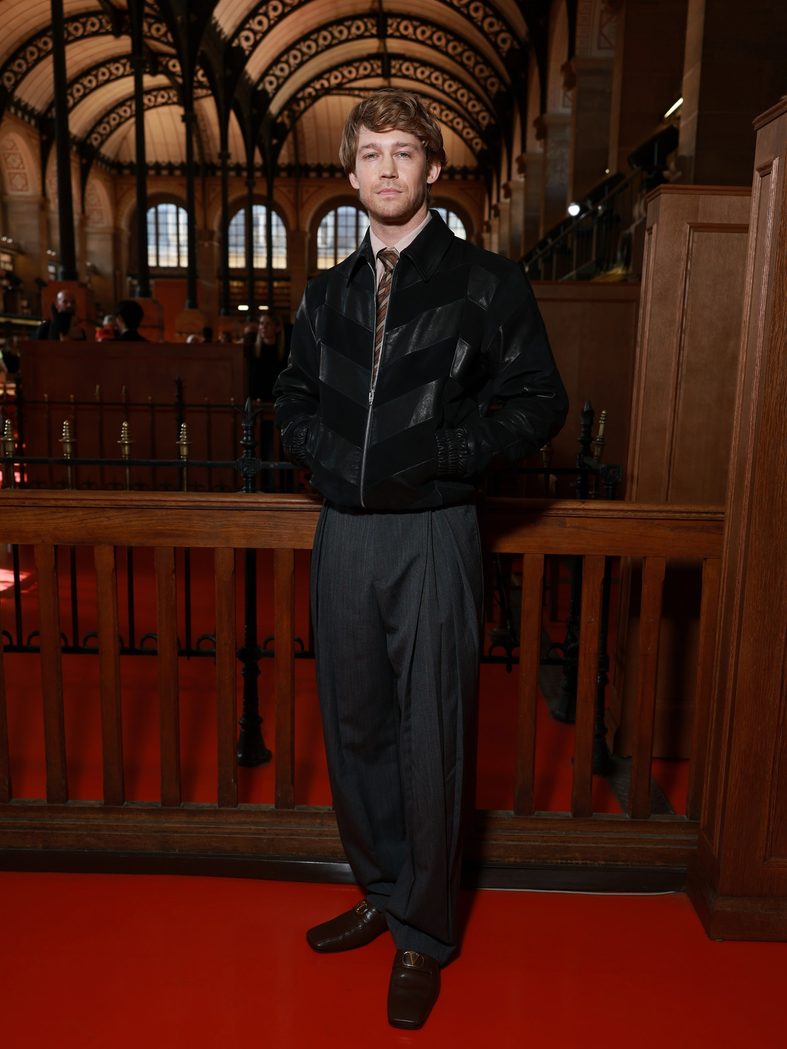 Joe Alwyn attends the Valentino fashion show